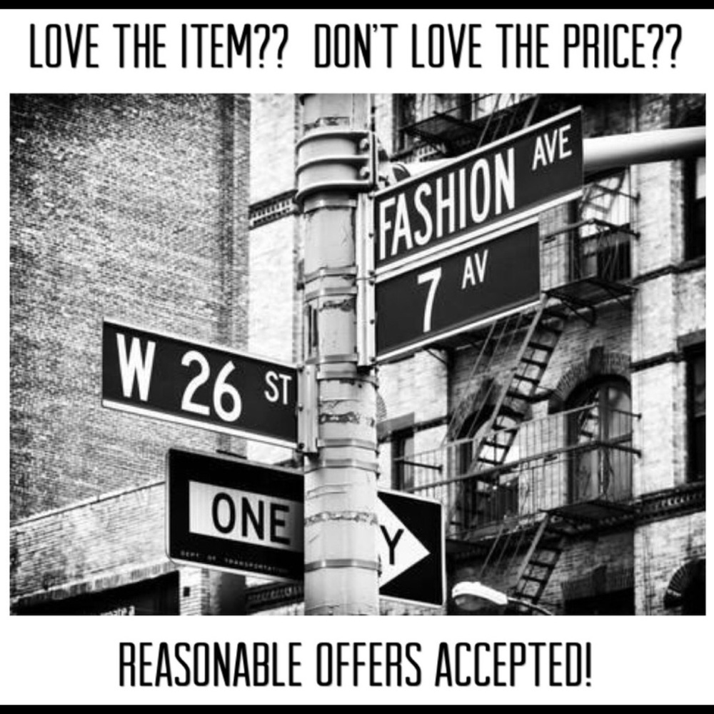 Reasonable Offers Accepted